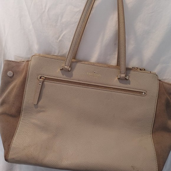 Kate Spade Leather and Suede Tote/Handbag - Picture 2 of 8